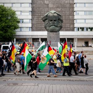 Bürgervereinigung Pro Chemnitz marschiert
